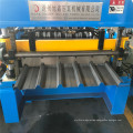 Metal sheet roll forming machine